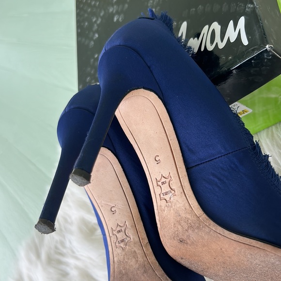 Sam Edelman Halan Satin Fringe Shoe - Picture 7 of 12